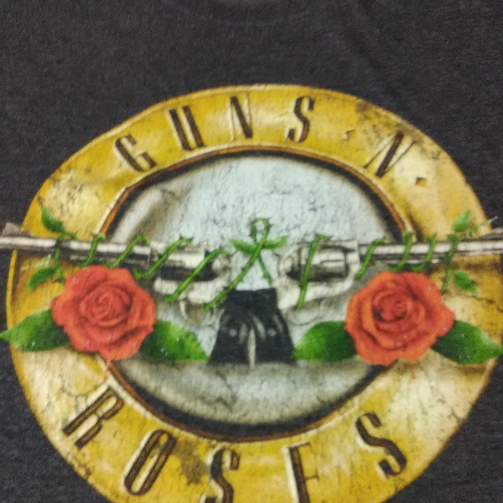 MENS GUNS AND RISES GRAPHIC TEE XXL